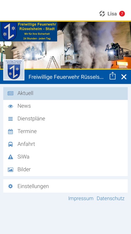 Feuerwehr Rüsselsheim - Stadt