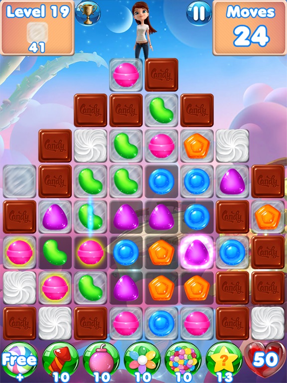 Screenshot #5 pour Candy Girl - Mini bubble games