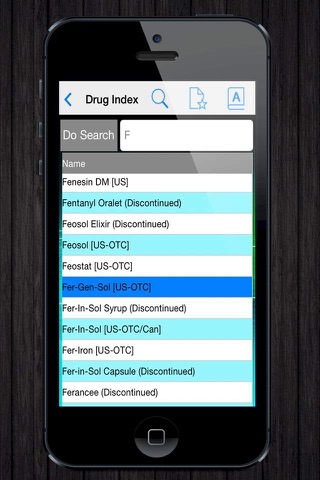 Drug Index and Interaction screenshot 2