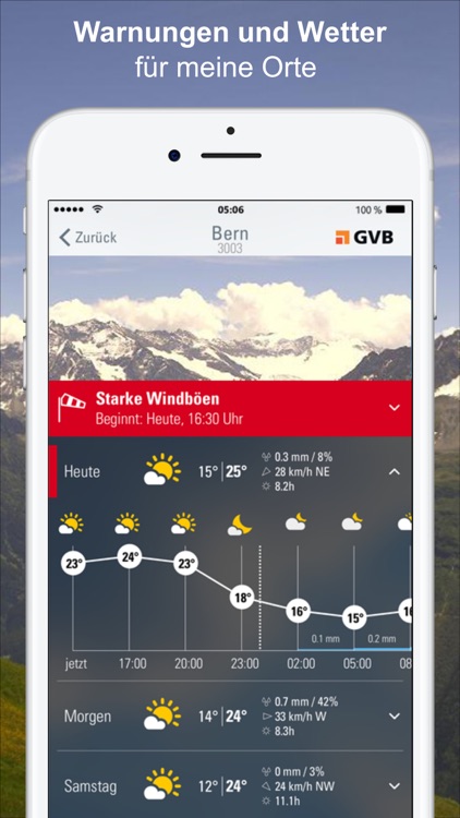 Wetter-Alarm - Wetter & Alarme