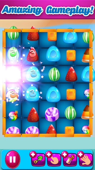 Gummy Pop! Match 3 Game screenshot 2