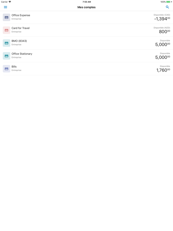 Screenshot #5 pour BMO Opti-dépenses