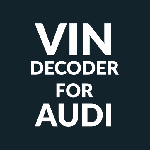 VIN Decoder for Audi iOS App