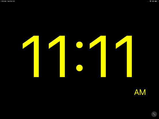 Screenshot #5 pour Minimalistic Bedside Clock