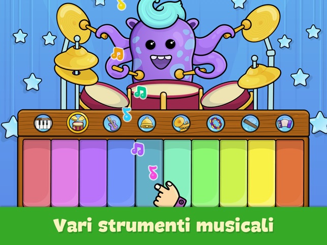 giochi musicali per bambini 2 anni