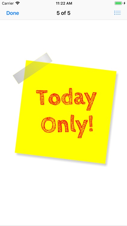 Sticky Note Discount Stickers screenshot-4
