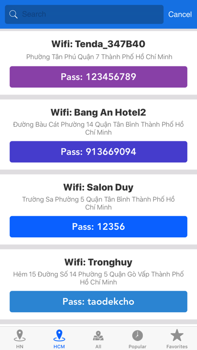 Hiển thị mật khẩu Wifi chùa screenshot 2