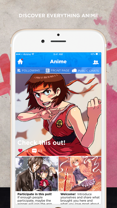 Anime Amino - Community For Anime, Manga, Cosplay, Otaku and Vocaloid Fans! screenshot