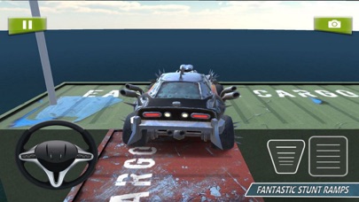 Racing Track Crazy Dead Car screenshot 2