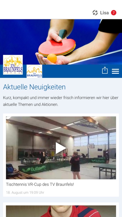 TV 1894 Braunfels Tischtennis