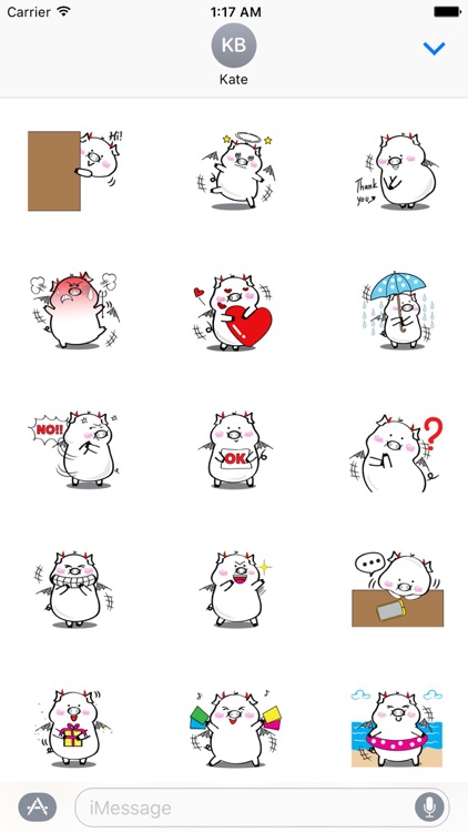 Little Devil Pig Stickers