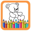 Color Painting Games Drawing Bear Version