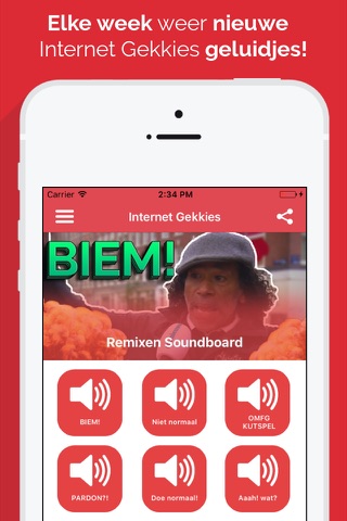 Internet Gekkies Soundboard NL screenshot 3