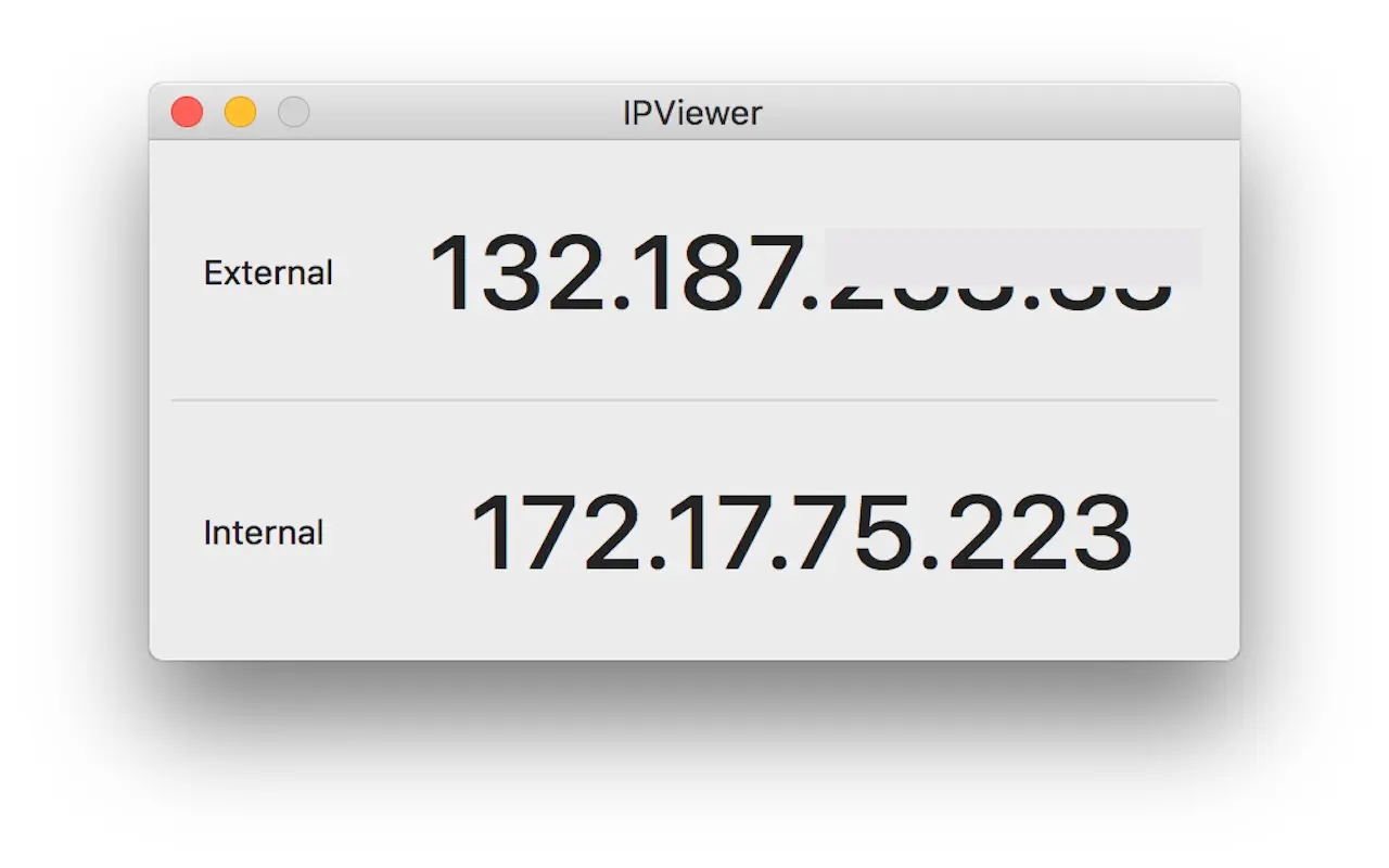IPViewer (macOS) di: Hans Schulein