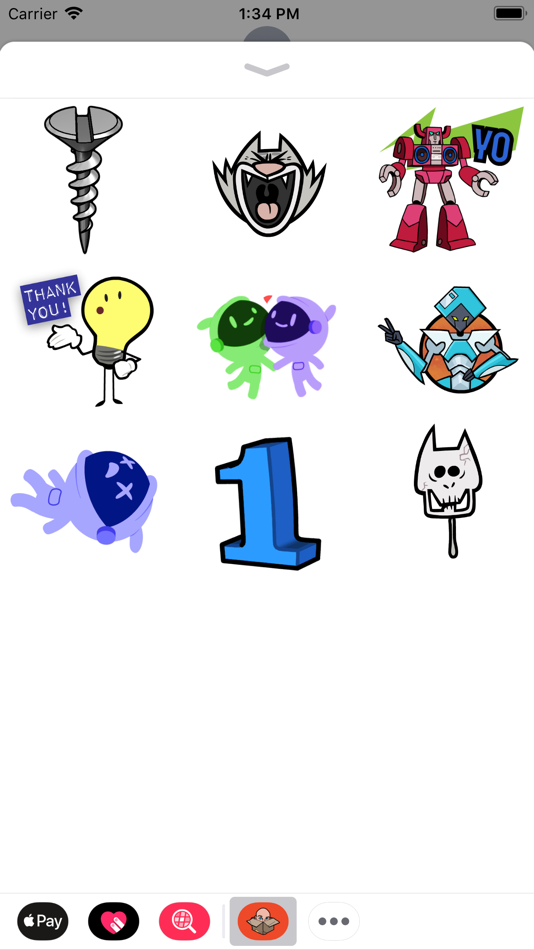 #1. Jackbox Games Sticker Pack 2 (iOS) By: Jackbox Games, Inc.