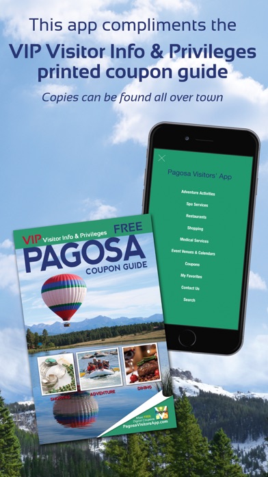 Pagosa Visitors' App iPhone screenshot 2 - Travel app