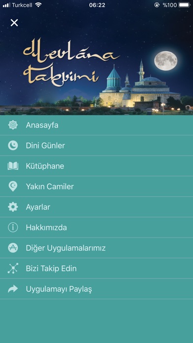 Namaz Vakti Mevlana Takvimi screenshot 2