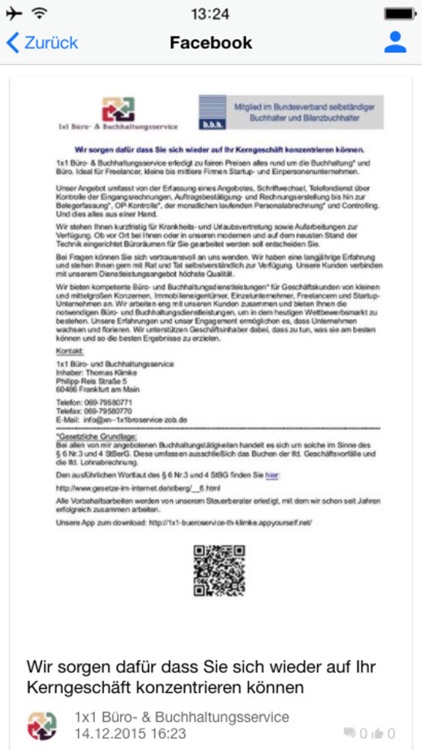 1x1 Büro & Buchhaltungsservice screenshot-5