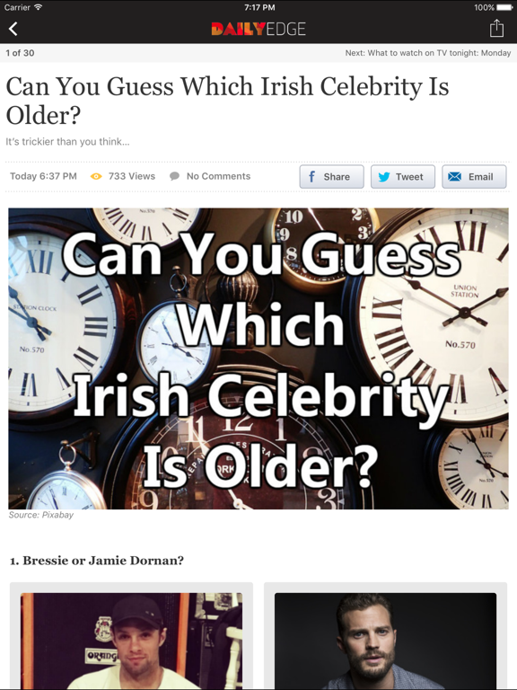 Screenshot #5 pour DailyEdge.ie