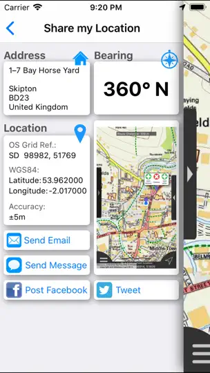Screenshot von Yorkshire Dales Maps Offline auf dem iPhone 8