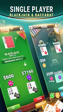 Game screenshot Blackjack & Baccarat - Casino mod apk
