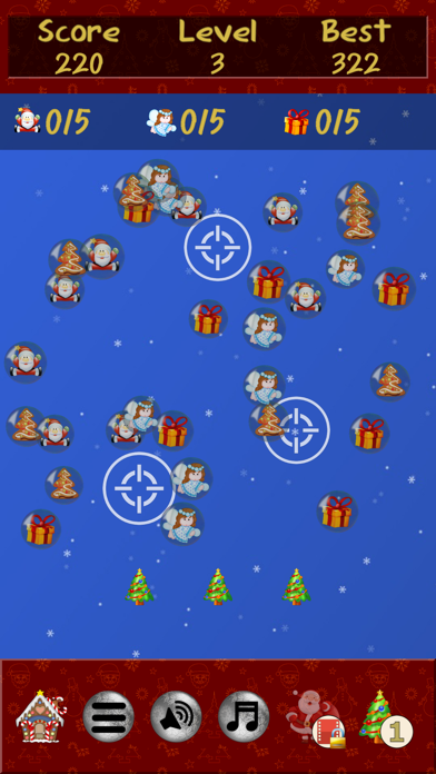 Screenshot #3 pour Xmas Blast - bubble game