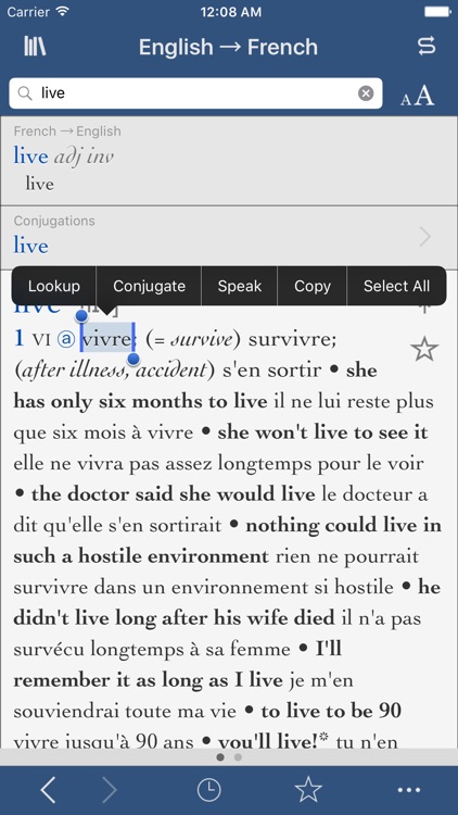 Collins-Robert Concise screenshot-3