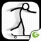 Awesome Skater Stickman is now on Store