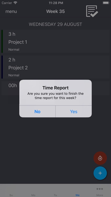 logr - Time reporting