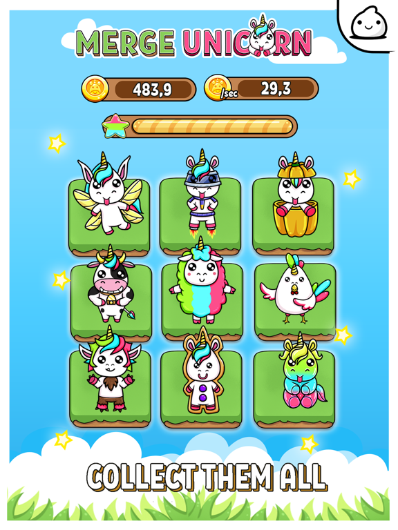 Screenshot #6 pour Merge Unicorn - Idle Evolution