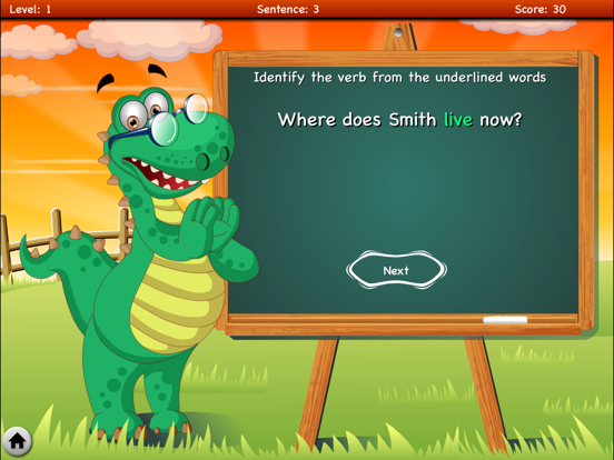 Screenshot #6 pour English Grammar Games For Kids