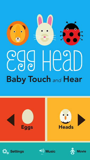 Egg Head: Peekaboo Baby Fun(圖1)-速報App