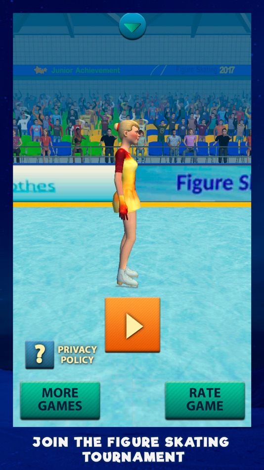 #1. Ice Figure Skating Simulator (iOS) Bởi: Tayga Games OOO