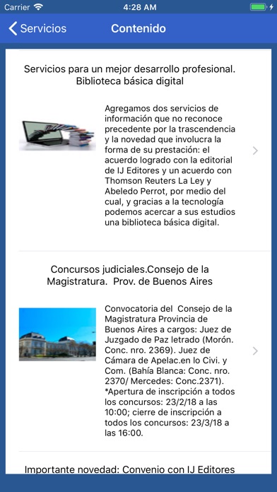 Colegio de Abogados San Isidro screenshot 3