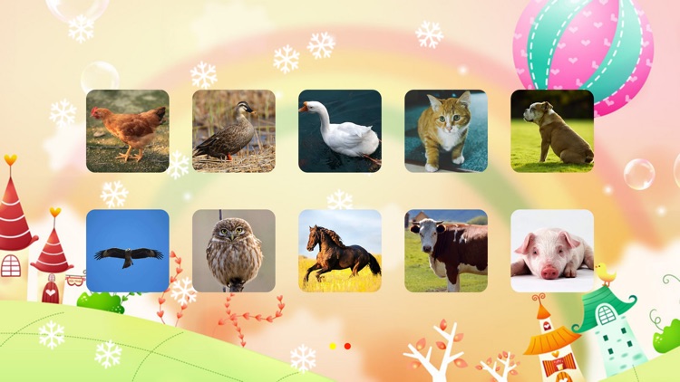 宝宝拼图-认识动物