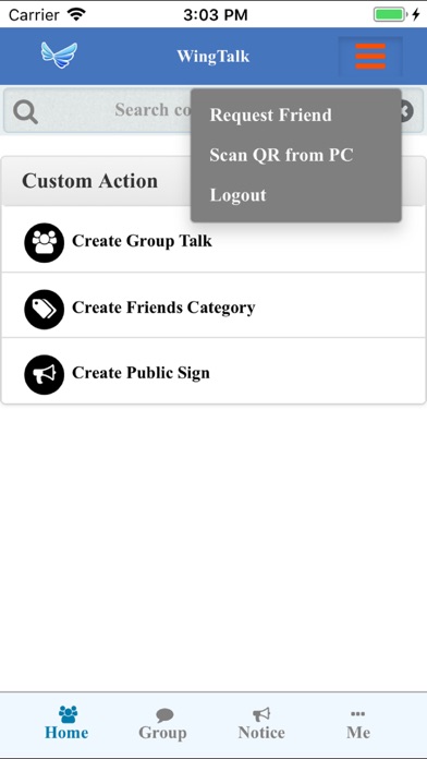 WingTalk.app screenshot 4