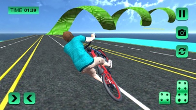 BMX Bicycle Sky High Stunts 3D screenshot 3