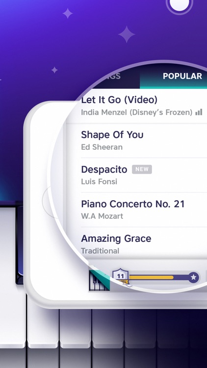 Piano app by Yokee