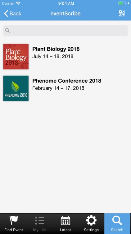 Plant Science Events