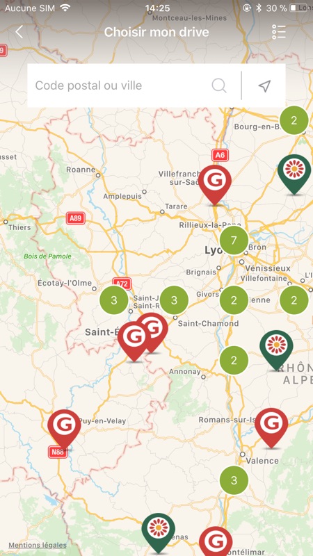 Application casino drive et livraison gratuit