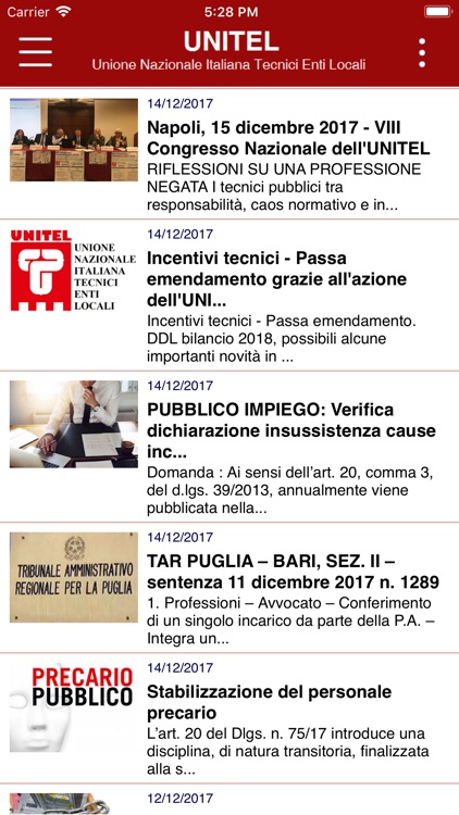 UNITEL - Tecnici Enti Locali