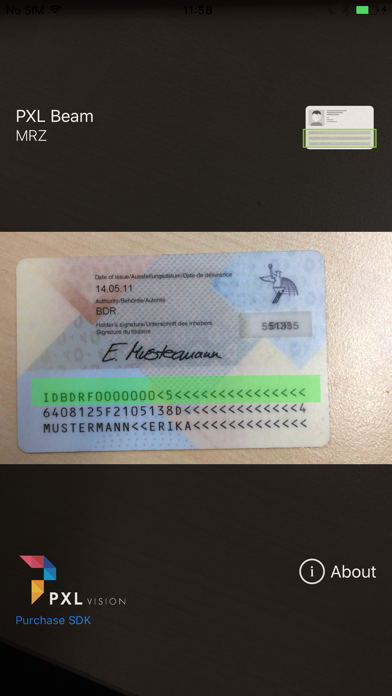 Screenshot #1 pour PXLBeam MRZ