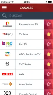 programación tv perú (pe) iphone screenshot 1