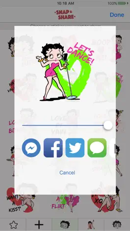 Download Betty Boop Snap & Share Game screenshot Betty Boop Snap & Share hack