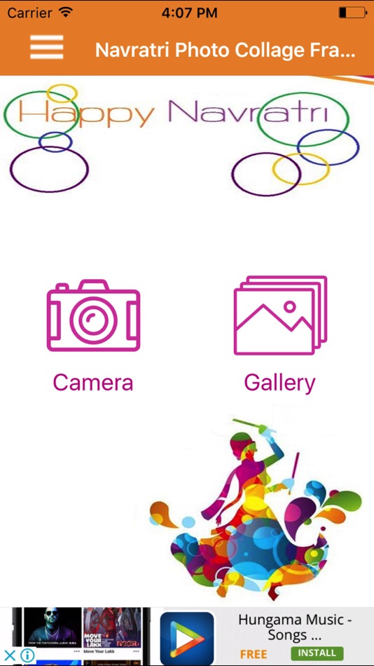 Navratri Photo Collage Frame - 1.0 - (iOS)