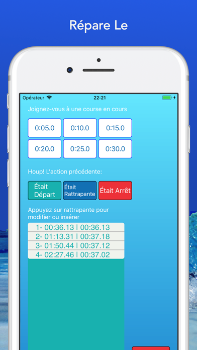 Screenshot #2 pour Swimtoolz StopWatch