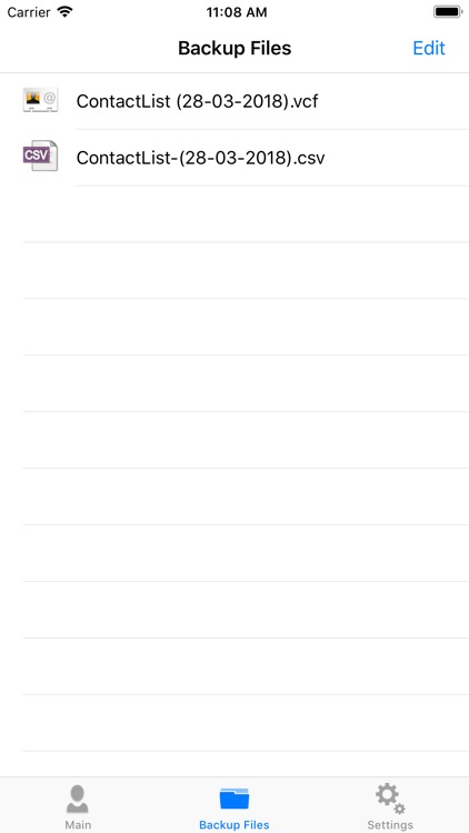 Backup All Contacts