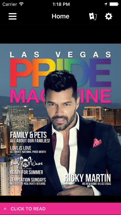 Screenshot #1 pour Las Vegas Pride Magazine