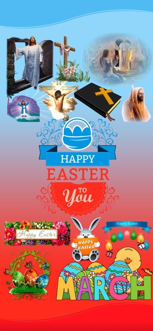 Easter Bunny - Cute Stickers(圖5)-速報App