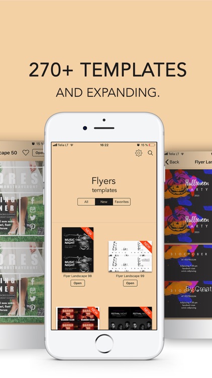 Flyers Templates for Pages